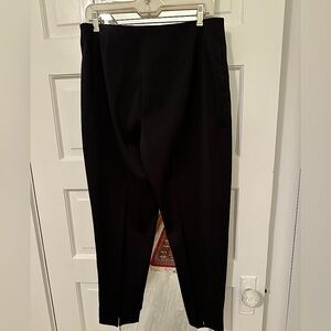 Womyn brand women’s size 10 side zip black straight leg dress pants